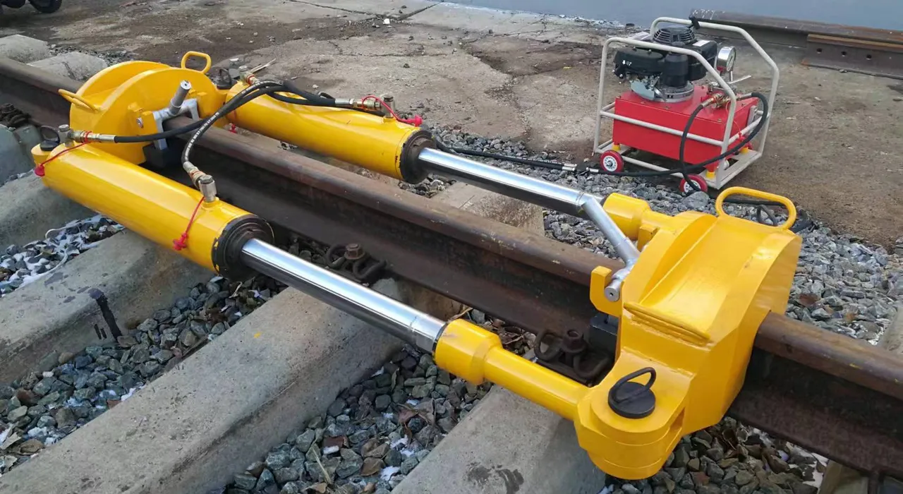 液压拉伸器 1200KN液压钢轨拉伸机(净重645kg)